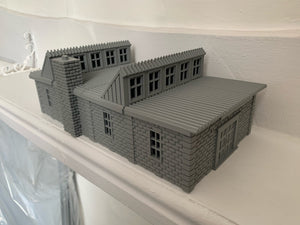 Interlocking Section Factory Warehouse for Modern Warfare Wargaming 28mm