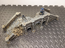 Load image into Gallery viewer, Arkenfell Battle Ruined Bridge Medieval Fantasy D&amp;D Terrain 32mm 28mm 20mm 15mm
