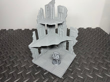 Load image into Gallery viewer, Gothic Ruins Industrial City Sci Fi Factory Terrain 28mm Choose Your Floor
