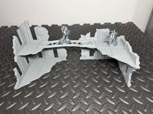 Load image into Gallery viewer, Gothic City Ruins V2 Industrial Sci Fi Factory Building 28mm Terrain 3D Printed
