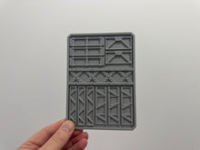 Load image into Gallery viewer, Girders &amp; Beams Dry Brush Texture Palette for Miniature Painting - Unprimed

