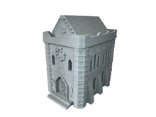 Load image into Gallery viewer, Gothic Sanctuary Sci Fi Building 28mm 32mm Terrain 3D Printed Tabletop Gaming
