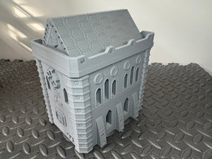 Gothic Sanctuary Sci Fi Building 28mm 32mm Terrain 3D Printed Tabletop Gaming