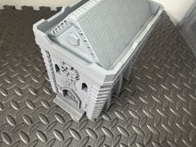 Load image into Gallery viewer, Gothic Sanctuary Sci Fi Building 28mm 32mm Terrain 3D Printed Tabletop Gaming
