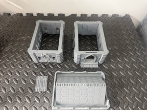 Gothic Sanctuary Sci Fi Building 28mm 32mm Terrain 3D Printed Tabletop Gaming