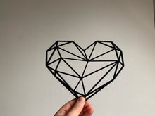 Load image into Gallery viewer, Geometric Heart Wall Art Decor Hanging Decoration Polygonal Pick a Colour
