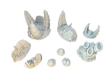 Load image into Gallery viewer, Insectoid Bioworld Alien Hive Clusters - Tabletop Scatter Terrain - 28mm 32mm
