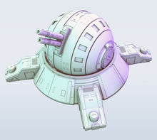 Load image into Gallery viewer, Large Defence Laser - Sci-fi Scatter Terrain - 28mm 32mm Wargaming Scenery
