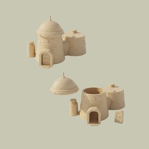 Live Work Module 1 28mm Sci-Fi Desert Building Tabletop Terrain Desertmania