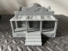 Load image into Gallery viewer, Desert Market Shop Tatooine Sci Fi Style Building 28mm Wargaming Terrain 3D Printed
