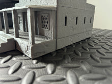 Load image into Gallery viewer, Desert Market Shop Tatooine Sci Fi Style Building 28mm Wargaming Terrain 3D Printed
