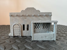 Load image into Gallery viewer, Desert Market Stall Outer Rim Tatooine Sci Fi Style Building 28mm Wargaming Terrain 3D Printed
