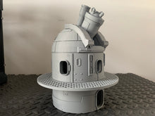 Load image into Gallery viewer, Luna’s Observatory Telescope Wargaming Sci-Fi Tabletop Terrain 28mm 3D Printed
