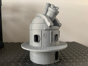 Luna’s Observatory Telescope Wargaming Sci-Fi Tabletop Terrain 28mm 3D Printed