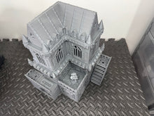 Load image into Gallery viewer, Grid City Gothic Outpost Industrial Sci Fi Building 28mm 32mm Terrain 3D Printed
