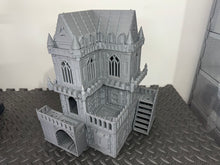 Load image into Gallery viewer, Grid City Gothic Outpost Industrial Sci Fi Building 28mm 32mm Terrain 3D Printed
