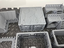 Load image into Gallery viewer, Grid City Gothic Outpost Industrial Sci Fi Building 28mm 32mm Terrain 3D Printed
