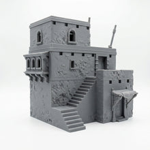 Load image into Gallery viewer, City of Corsairs House Building 6 Historical Style 28mm 32mm Wargaming Terrain
