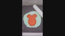 Load and play video in Gallery viewer, Witch in Cauldron Halloween Cookie Cutter 3D Printed Biscuit Stamp Fondant

