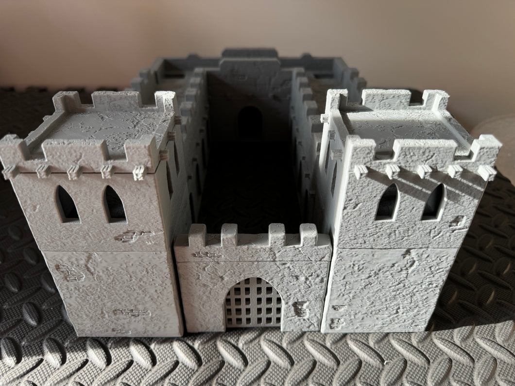 Desert Prison Complex Building Sci-Fi Scenery Scatter Terrain 28mm 3D Printed