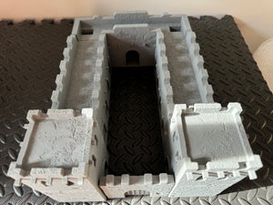 Desert Prison Complex Building Sci-Fi Scenery Scatter Terrain 28mm 3D Printed