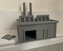 Load image into Gallery viewer, Power Station OO Gauge Model Industrial Chimneys Power Plant Room Wargaming
