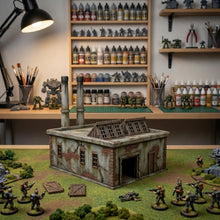 Load image into Gallery viewer, Power Station 28mm Model Industrial Chimneys Power Plant Room Wargaming
