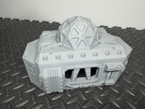 Science and Research Facility 1 Level Sci-Fi Building 28mm 32mm