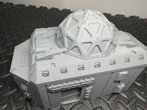 Science and Research Facility 1 Level Sci-Fi Building 28mm 32mm