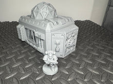 Load image into Gallery viewer, Science and Research Facility 1 Level Sci-Fi Building 28mm 32mm
