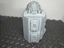 Load image into Gallery viewer, Science and Research Facility 2 Level Sci-Fi Building 28mm 32mm 3D Printed
