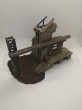 Load image into Gallery viewer, 28mm Damaged Factory Scatter Pipeline Building Wargaming Building Terrain Ruins
