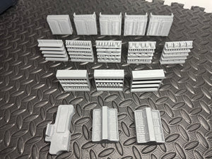 Sci-fi Scatter Terrain Pack - 16 x Shop Interiors - 28mm - 32mm 3D Printed