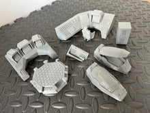 Load image into Gallery viewer, Sci-fi Scatter Terrain Pack - Scatter Bundle - 28mm Wargaming Furniture 3D Printed
