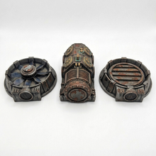 Load image into Gallery viewer, Sci-Fi Industrial Side Generator &amp; Vents Scatter Terrain 28mm Wargaming Scenery
