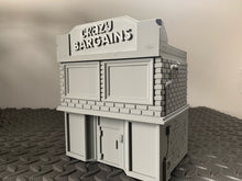 Load image into Gallery viewer, Modern Modular Shop Buildings 28mm 1 or 2 Storey Wargaming Tabletop Terrain
