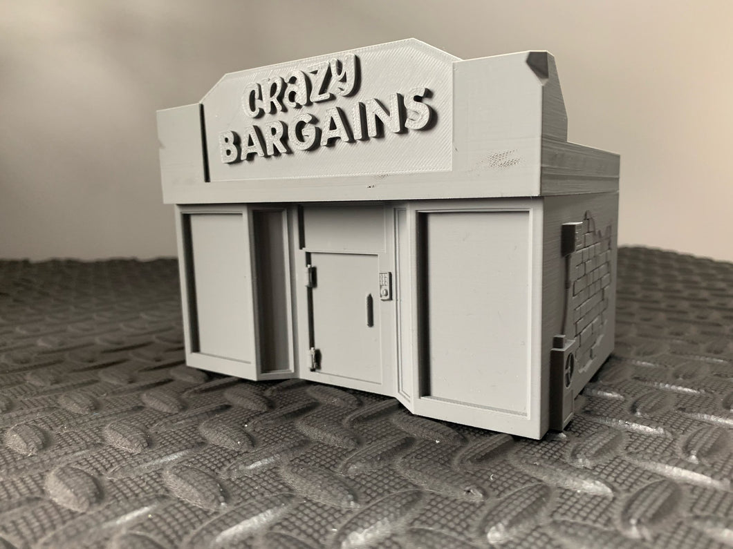 Modern Modular Shop Buildings 28mm 1 or 2 Storey Wargaming Tabletop Terrain