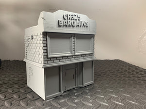 Modern Modular Shop Buildings 28mm 1 or 2 Storey Wargaming Tabletop Terrain