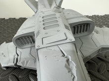 Load image into Gallery viewer, Crashed Space Shuttle Starship Spaceship - Sci-Fi Scatter Terrain - Tabletop Terrain 28mm
