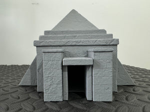 Desert Pyramid Temple Outer Rim Tatooine Style Building 28mm Wargames 3D Printed