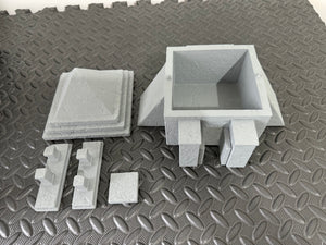 Desert Pyramid Temple Outer Rim Tatooine Style Building 28mm Wargames 3D Printed