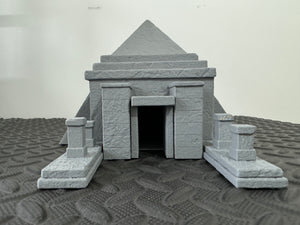 Desert Pyramid Temple Outer Rim Tatooine Style Building 28mm Wargames 3D Printed