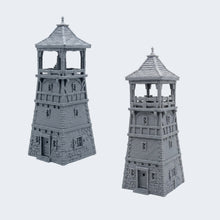 Load image into Gallery viewer, Briarwood Watch Tower Bell Tower Medieval Fantasy Scatter Terrain 28mm 32mm
