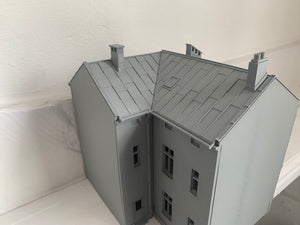 Townhouse Corner House Wargaming Building 28mm Tabletop Gaming