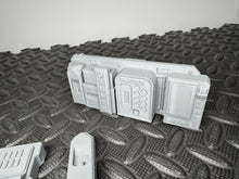 Load image into Gallery viewer, Sci-fi Scatter Terrain Pack - 16 x Vending Machines - 28mm - 32mm 3D Printed
