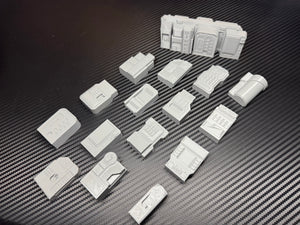 Sci-fi Scatter Terrain Pack - 16 x Vending Machines - 28mm - 32mm 3D Printed