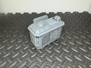 Street Vendor Kiosk - Cyber Weaponry Shop Sci Building 28mm 3D Printed Terrain