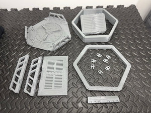 Sci Fi Water Treatment Plant Industrial Terrain 28mm 32mm Check Dimensions First