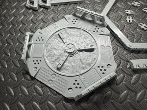 Sci Fi Water Treatment Plant Industrial Terrain 28mm 32mm Check Dimensions First