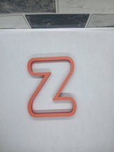 Load image into Gallery viewer, Letter Z Cookie Cutter Biscuit Tool 3D Printed
